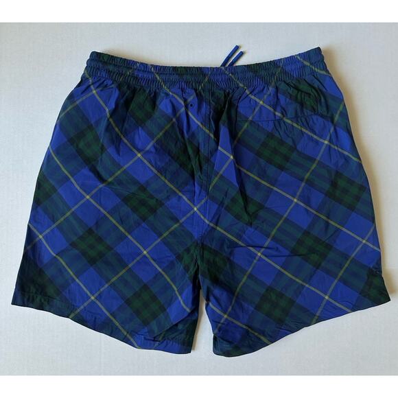 Burberry Men's Navy IP Check Boxer Swim Shorts S 8090044 Portugal NWT $550 - Picture 5 of 11